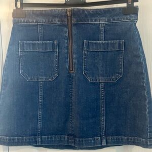 MADEWELL denim skirt